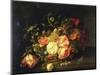 Flowers and Insects, 1711-Rachel Ruysch-Mounted Giclee Print