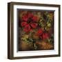 Flowers and Leaves IV-null-Framed Giclee Print