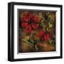 Flowers and Leaves IV-null-Framed Giclee Print