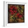 Flowers and Leaves IV-null-Framed Giclee Print