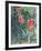 Flowers and Lovers-Marc Chagall-Framed Art Print