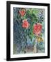 Flowers and Lovers-Marc Chagall-Framed Art Print