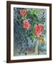 Flowers and Lovers-Marc Chagall-Framed Art Print