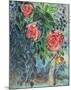 Flowers and Lovers-Marc Chagall-Mounted Art Print