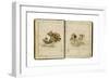 Flowers and People 1884-Kate Greenaway-Framed Giclee Print