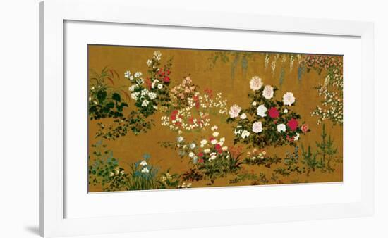 Flowers and Plants, 1795-null-Framed Premium Giclee Print