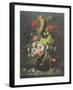 Flowers and Shells-Maria Oosterwyck-Framed Collectable Print