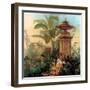 Flowers and Tropical P-Jean Capeinick-Framed Art Print