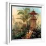 Flowers and Tropical P-Jean Capeinick-Framed Art Print