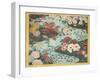 Flowers and Water-null-Framed Giclee Print