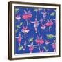 Flowers, Aretes Color-Belen Mena-Framed Giclee Print