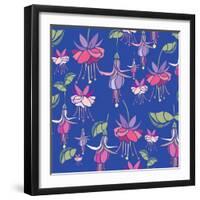 Flowers, Aretes Color-Belen Mena-Framed Giclee Print