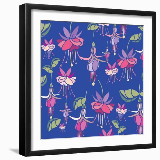 Flowers, Aretes Color-Belen Mena-Framed Giclee Print