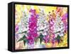 Flowers Art A17-Ata Alishahi-Framed Stretched Canvas