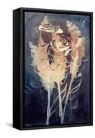 Flowers at Midnight I-Grace Popp-Framed Stretched Canvas