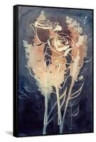 Flowers at Midnight I-Grace Popp-Framed Stretched Canvas