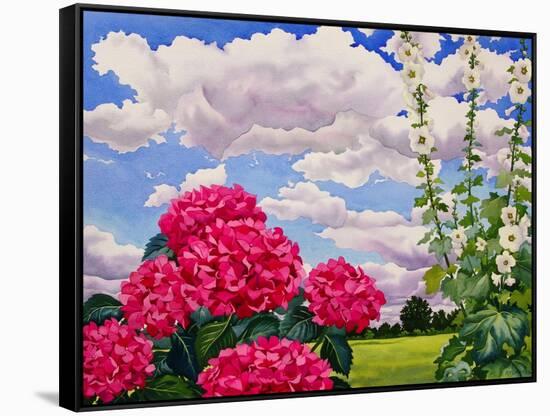 Flowers at the Edge of a Meadow, 2008-Christopher Ryland-Framed Stretched Canvas