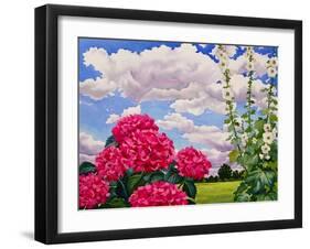 Flowers at the Edge of a Meadow, 2008-Christopher Ryland-Framed Giclee Print