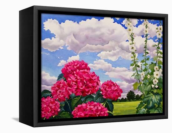 Flowers at the Edge of a Meadow, 2008-Christopher Ryland-Framed Stretched Canvas