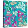 Flowers, Bugambiilla Color-Belen Mena-Stretched Canvas