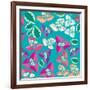 Flowers, Bugambiilla Color-Belen Mena-Framed Giclee Print