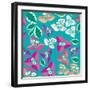 Flowers, Bugambiilla Color-Belen Mena-Framed Giclee Print