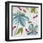 Flowers & Butterflies-Tandi Venter-Framed Giclee Print