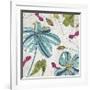 Flowers & Butterflies-Tandi Venter-Framed Giclee Print