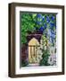 Flowers by a Sunlit Gateway, 2008-Christopher Ryland-Framed Premium Giclee Print