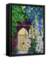 Flowers by a Sunlit Gateway, 2008-Christopher Ryland-Framed Stretched Canvas