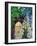 Flowers by a Sunlit Gateway, 2008-Christopher Ryland-Framed Giclee Print