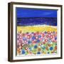 Flowers by the Beach-Caroline Duncan-Framed Giclee Print