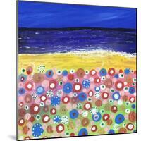 Flowers by the Beach-Caroline Duncan-Mounted Giclee Print