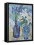 Flowers by the Sea Shore-Lorraine Platt-Framed Stretched Canvas