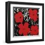 Flowers, c.1964 (Red)-Andy Warhol-Framed Giclee Print