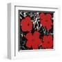 Flowers, c.1964 (Red)-Andy Warhol-Framed Giclee Print