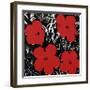 Flowers, c.1964 (Red)-Andy Warhol-Framed Giclee Print