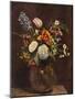 'Flowers', c19th century-Henri Fantin-Latour-Mounted Giclee Print