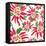 Flowers, Chistmas Star Flower Color-Belen Mena-Framed Stretched Canvas