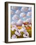 Flowers & Clouds-Cathy Horvath-Buchanan-Framed Giclee Print