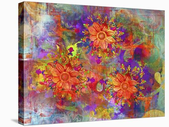 Flowers Design A-Ata Alishahi-Stretched Canvas