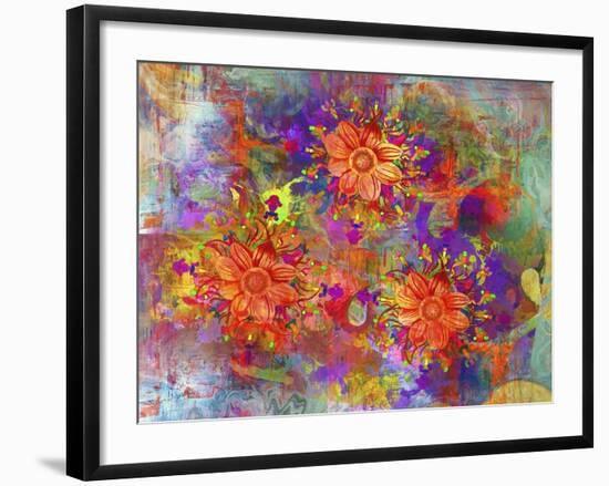 Flowers Design A-Ata Alishahi-Framed Giclee Print