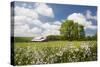 Flowers & Farm, Holmes County, Ohio ‘10-Monte Nagler-Stretched Canvas