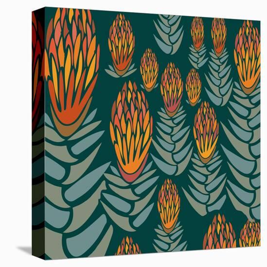 Flowers, Flower Of The Andes Color-Belen Mena-Stretched Canvas