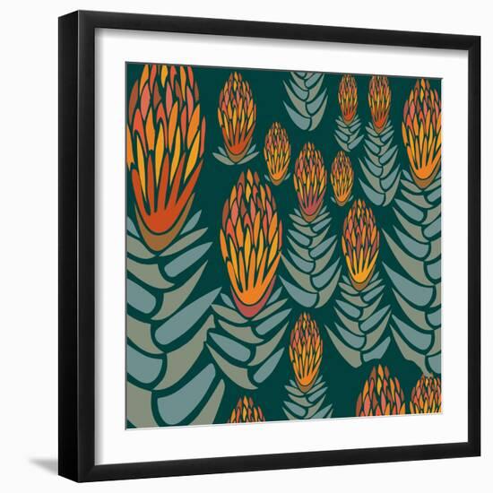 Flowers, Flower Of The Andes Color-Belen Mena-Framed Giclee Print