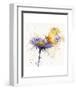 Flowers & Flutters-Sillier than Sally-Framed Art Print