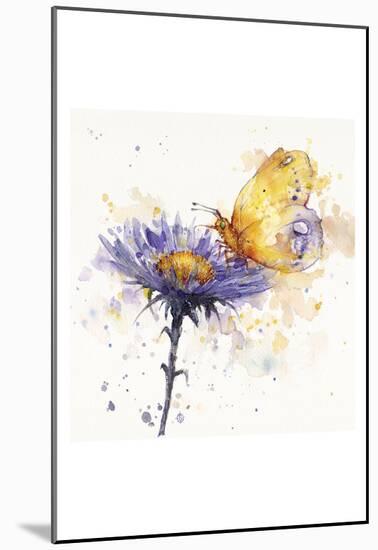 Flowers & Flutters-Sillier than Sally-Mounted Art Print