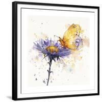 Flowers & Flutters-Sillier than Sally-Framed Giclee Print