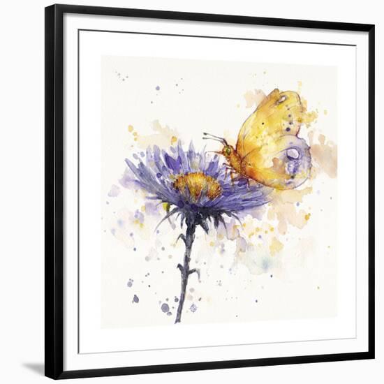Flowers & Flutters-Sillier than Sally-Framed Giclee Print