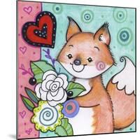 Flowers For Fox-Valarie Wade-Mounted Giclee Print